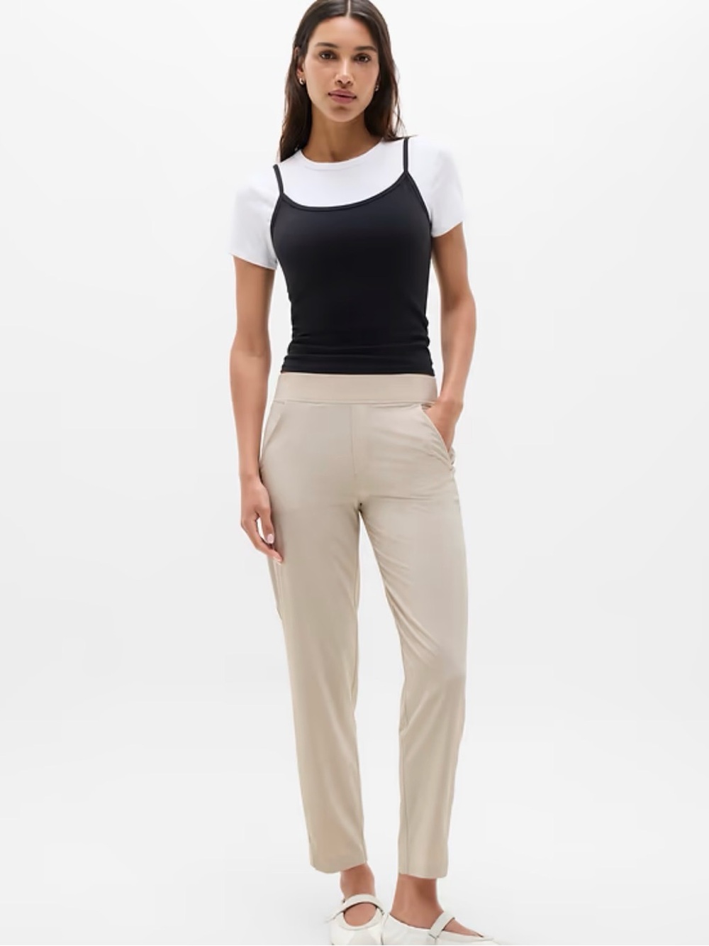 Athleta Brooklyn Ankle Pants, Size 8